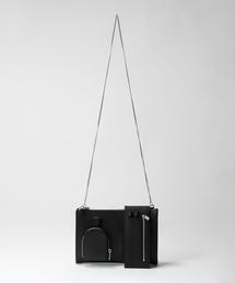 【極美品】ADER error　ワイド クラックド ショッパーバッグ　本革　黒 ADER ERROR】WIDE CRACKED SHOPPER BAG (ADERERROR/トートバッグ