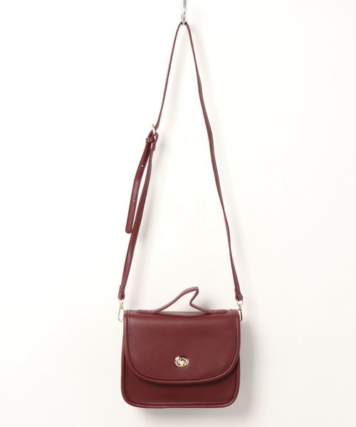 apres jour（アプレジュール）の「【apres jour×ARIAZ】スクエアミニショルダー（ショルダーバッグ・レディース・ブラック/ボルドー/キャメル・FREE）」の12枚目の写真