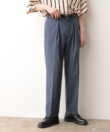 JUNRED | 【セットアップ可能】エアリーストレッチワイドパンツ(スラックス)