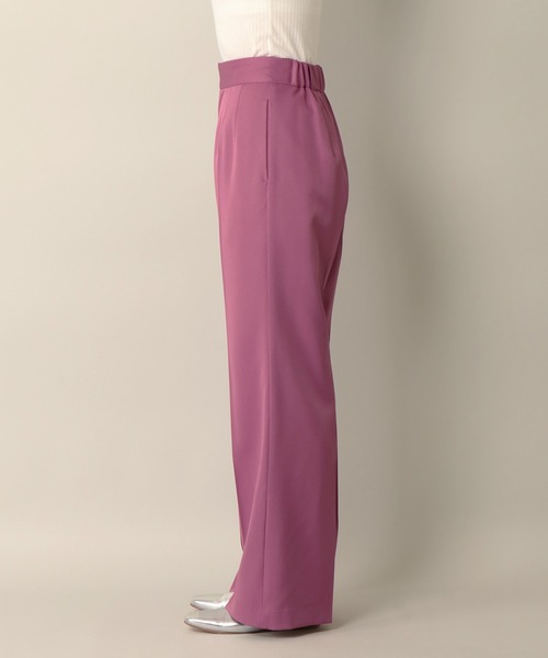 notch.（ノッチ）の「センタープレスパンツ（スラックス・レディース・プラム/ブルー/グリーン/ブラック/ブラウン/ダークグリーン/バイオレット/オレンジ/イエロー・TM/M）」の11枚目の写真