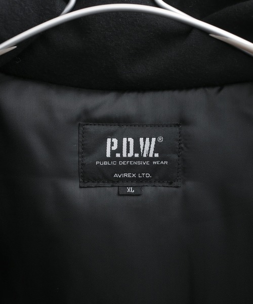 AVIREX（アヴィレックス）の「【PDW 】ガードベスト/GUARD VEST　6692006（ダウンベスト・メンズ・ブラック・M/L/XL/XXL）」の4枚目の写真