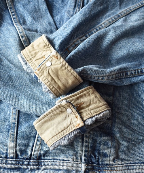 TOMMY HILFIGER（トミーヒルフィガー）の「【ヴィンテージ古着】TOMMY HILFIGER/トミーヒルフィガー デニムジャケット（デニムジャケット・メンズ・ブルー・LARGE）」の5枚目の写真