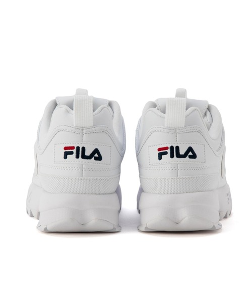 FILA（フィラ）の「FILA フィラ DISRUPTOR 2 F05400001 WWT（スニーカー・メンズ・ホワイト・24.5cm/28.0cm/23.0cm/25.5cm/24.0cm/26.5cm/27.0cm/23.5cm/26.0cm/25.0cm/27.5cm/22.5cm）」の3枚目の写真