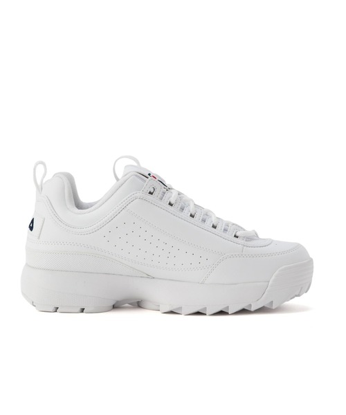 FILA（フィラ）の「FILA フィラ DISRUPTOR 2 F05400001 WWT（スニーカー・メンズ・ホワイト・24.5cm/28.0cm/23.0cm/25.5cm/24.0cm/26.5cm/27.0cm/23.5cm/26.0cm/25.0cm/27.5cm/22.5cm）」の5枚目の写真