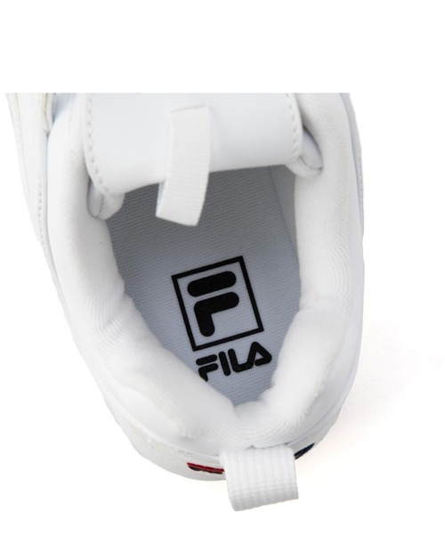 FILA（フィラ）の「FILA フィラ DISRUPTOR 2 F05400001 WWT（スニーカー・メンズ・ホワイト・24.5cm/28.0cm/23.0cm/25.5cm/24.0cm/26.5cm/27.0cm/23.5cm/26.0cm/25.0cm/27.5cm/22.5cm）」の6枚目の写真