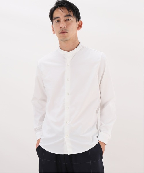 417 EDIFICE（フォーワンセブンエディフィス）の「PRIME FLEX stretch NC（シャツ/ブラウス・メンズ・ホワイト/カーキ/サックスブルー・SMALL/MEDIUM/LARGE/X-LARGE）」の2枚目の写真