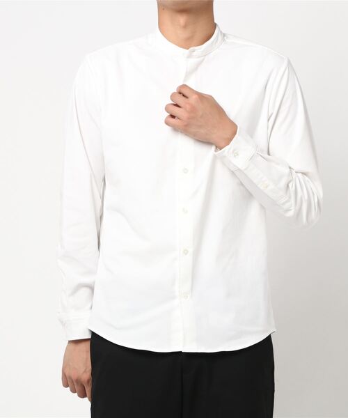 417 EDIFICE（フォーワンセブンエディフィス）の「PRIME FLEX stretch NC（シャツ/ブラウス・メンズ・ホワイト/カーキ/サックスブルー・SMALL/MEDIUM/LARGE/X-LARGE）」の15枚目の写真