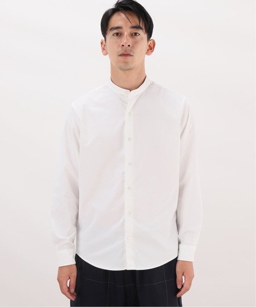 417 EDIFICE（フォーワンセブンエディフィス）の「PRIME FLEX stretch NC（シャツ/ブラウス・メンズ・ホワイト/カーキ/サックスブルー・SMALL/MEDIUM/LARGE/X-LARGE）」の5枚目の写真