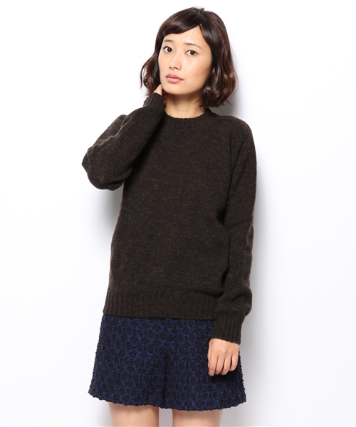 Jamieson's of Shetland(ジャミーソンズオブシェトランド)の「<Women's>Jamieson's Knitwear×fennica / annapurna(ニット/セーター・レディース・グレー/ブラック系その他/ブラウン/オリーブ/ネイビー/その他1・X-SMALL/SMALL)」の6枚目の写真