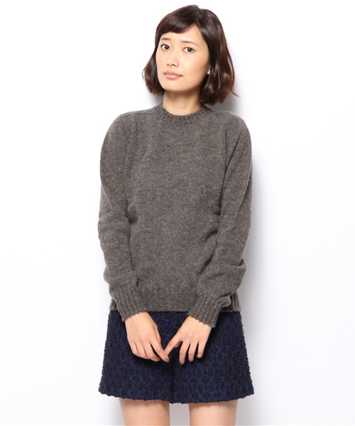 Jamieson's of Shetland(ジャミーソンズオブシェトランド)の「<Women's>Jamieson's Knitwear×fennica / annapurna(ニット/セーター・レディース・グレー/ブラック系その他/ブラウン/オリーブ/ネイビー/その他1・X-SMALL/SMALL)」の2枚目の写真