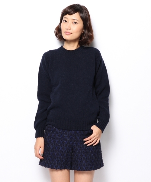 Jamieson's of Shetland(ジャミーソンズオブシェトランド)の「<Women's>Jamieson's Knitwear×fennica / annapurna(ニット/セーター・レディース・グレー/ブラック系その他/ブラウン/オリーブ/ネイビー/その他1・X-SMALL/SMALL)」の5枚目の写真