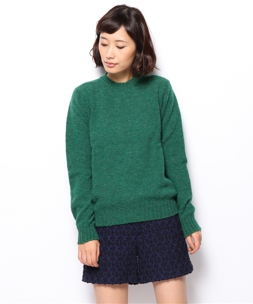 Jamieson's of Shetland(ジャミーソンズオブシェトランド)の「<Women's>Jamieson's Knitwear×fennica / annapurna(ニット/セーター・レディース・グレー/ブラック系その他/ブラウン/オリーブ/ネイビー/その他1・X-SMALL/SMALL)」の1枚目の写真