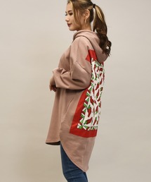 LEAD（リード）の「バンダナremakeBIG SWEAT チュニックPK（パーカー）」
