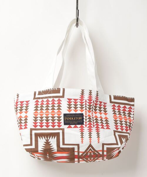 PENDLETON(ペンドルトン)の「【 PENDLETON / ペンドルトン 】 PRINT LUNCH TOTE / ペンドルトン ランチトートバッグ ハンドバック(トートバッグ・メンズ・カーキ/ベージュ/グリーン・FREE)」の1枚目の写真