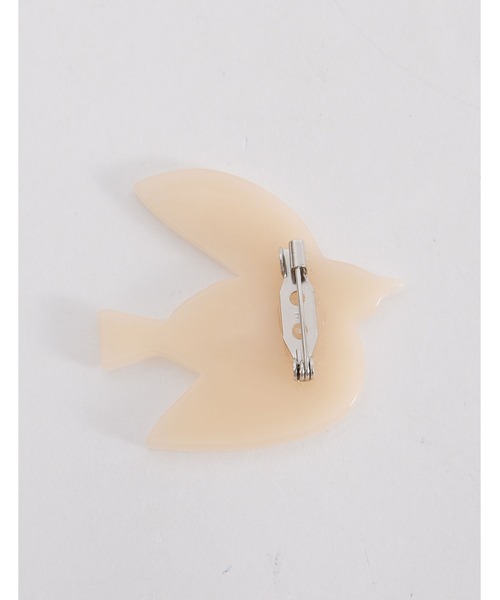 POU DOU DOU（プードゥドゥ）の「ランドスケープとりブローチ（ブローチ/コサージュ・レディース・ベージュ・8）」の3枚目の写真