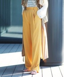 Ray BEAMS | RBS / シャークスキン ワイド パンツ(スラックス)