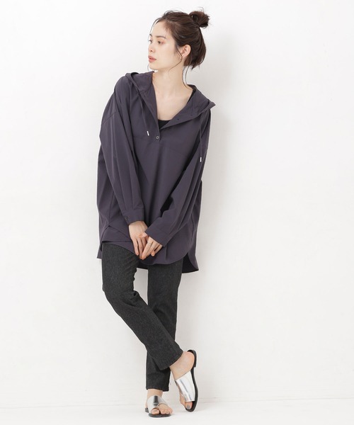 NANO universe（ナノユニバース）の「WEB限定/アノラックフード  