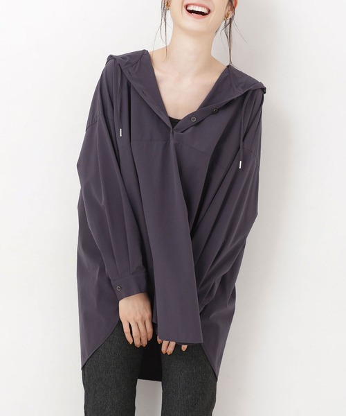 NANO universe（ナノユニバース）の「WEB限定/アノラックフード  