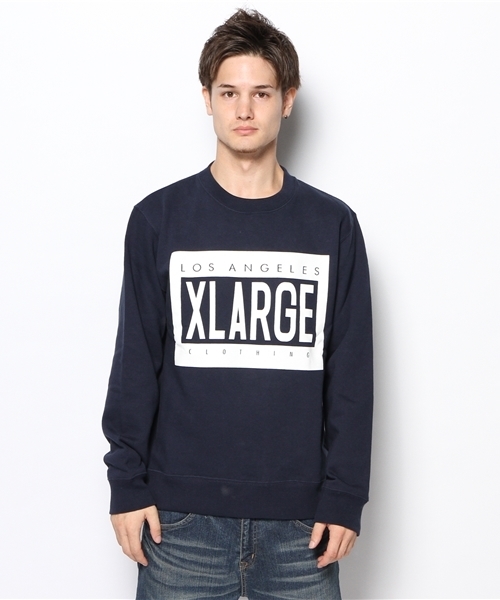 XLARGE(エクストララージ)の「XL ADVISORY CREWNECK(スウェット・メンズ・ブラック/アッシュ/ネイビー・SMALL/MEDIUM/LARGE/X-LARGE)」の4枚目の写真