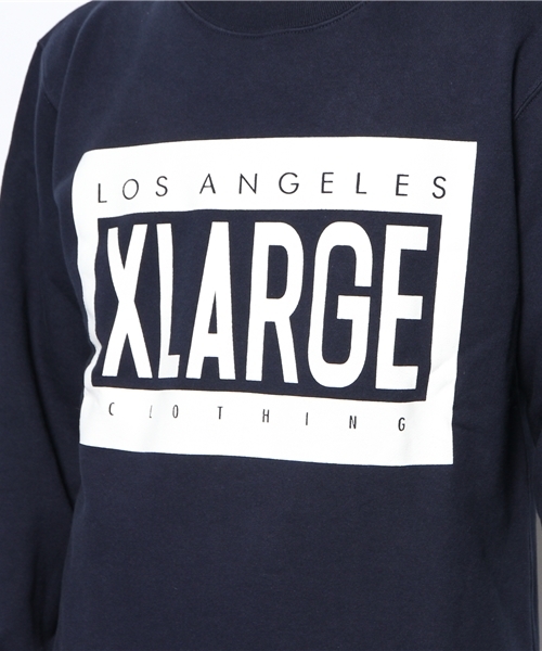 XLARGE(エクストララージ)の「XL ADVISORY CREWNECK(スウェット・メンズ・ブラック/アッシュ/ネイビー・SMALL/MEDIUM/LARGE/X-LARGE)」の9枚目の写真
