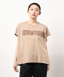 【新品タグ付き】ZUCCA デニムフリンジTシャツ　カットソー 56572595_14_d_215.jpg