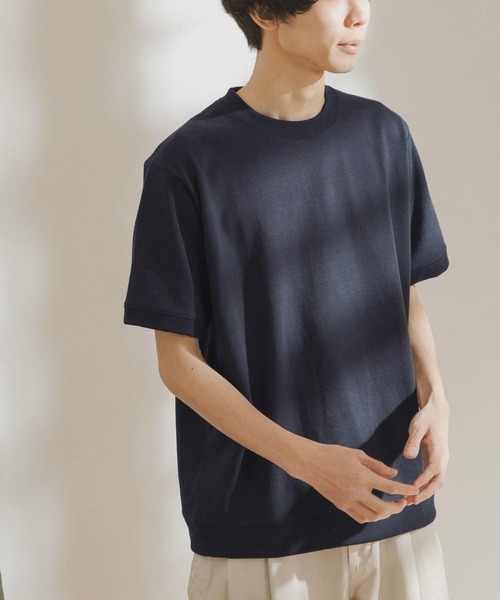 FORK&SPOON（フォークアンドスプーン）の「FORK&SPOON　ヘビーウェイトショートスリーブTシャツ（Tシャツ/カットソー・メンズ・オフホワイト/グリーン系その他/ネイビー/ピンク系その他・4/5）」の4枚目の写真