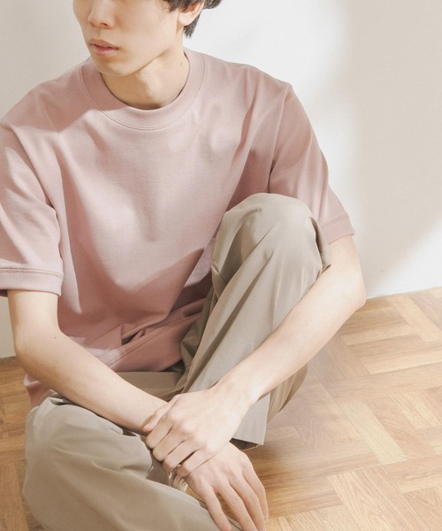 FORK&SPOON(フォークアンドスプーン)の「FORK&SPOON ヘビーウェイトショートスリーブTシャツ(Tシャツ/カットソー・メンズ・ピンク系その他/ネイビー/グリーン系その他/オフホワイト・5/4)」の9枚目の写真