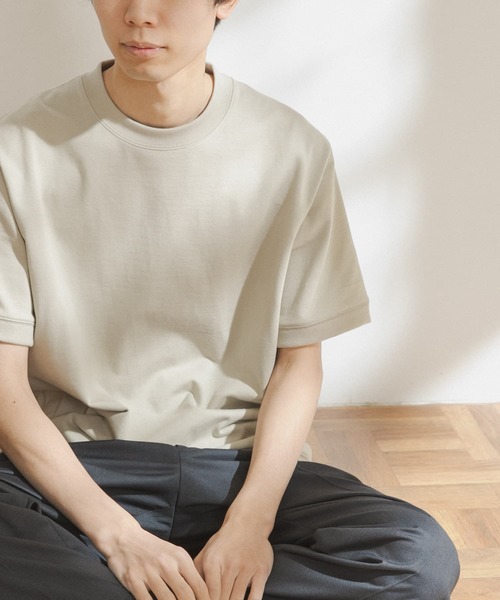 FORK&SPOON（フォークアンドスプーン）の「FORK&SPOON　ヘビーウェイトショートスリーブTシャツ（Tシャツ/カットソー・メンズ・オフホワイト/グリーン系その他/ネイビー/ピンク系その他・4/5）」の8枚目の写真