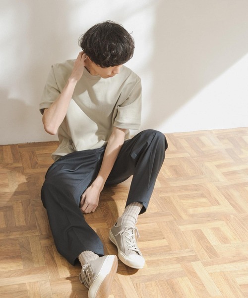 FORK&SPOON(フォークアンドスプーン)の「FORK&SPOON ヘビーウェイトショートスリーブTシャツ(Tシャツ/カットソー・メンズ・ピンク系その他/ネイビー/グリーン系その他/オフホワイト・5/4)」の17枚目の写真