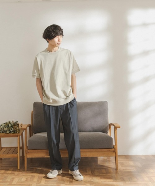 FORK&SPOON(フォークアンドスプーン)の「FORK&SPOON ヘビーウェイトショートスリーブTシャツ(Tシャツ/カットソー・メンズ・ピンク系その他/ネイビー/グリーン系その他/オフホワイト・5/4)」の18枚目の写真