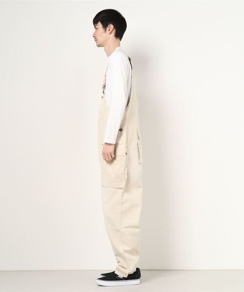 Nigel Cabourn(ナイジェルケーボン)の「Nigel Cabourn(ナイジェル・ケーボン) NAVAL DUNGAREE CAVAS/ネイヴァルダンガリーキャンバス(その他パンツ・メンズ・ベージュ・48)」の3枚目の写真