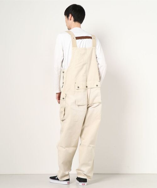 Nigel Cabourn(ナイジェルケーボン)の「Nigel Cabourn(ナイジェル・ケーボン) NAVAL DUNGAREE CAVAS/ネイヴァルダンガリーキャンバス(その他パンツ・メンズ・ベージュ・48)」の2枚目の写真