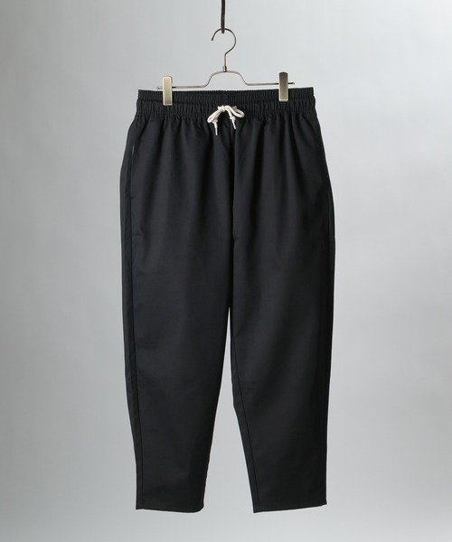 SlashDate（スラッシュデイト）の「バルーンテーパード アンクル シェフパンツ（チノパンツ・メンズ・オリーブ/キナリ/ベージュ/ブラック/サックスブルー・S/L/M/XL）」の2枚目の写真