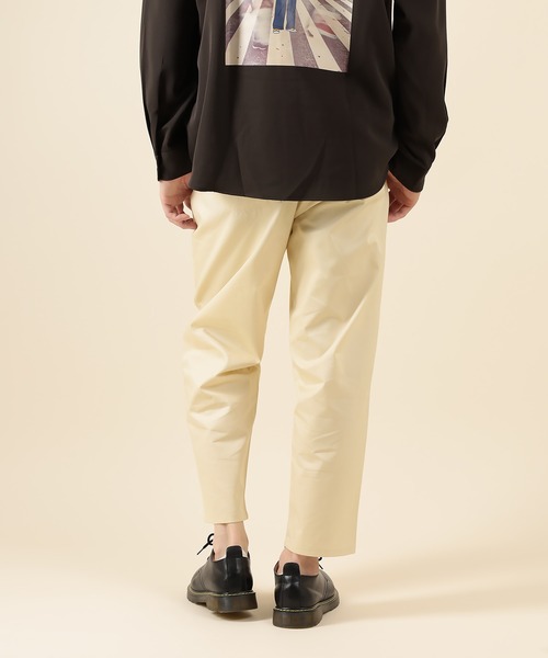 SlashDate（スラッシュデイト）の「バルーンテーパード アンクル シェフパンツ（チノパンツ・メンズ・オリーブ/キナリ/ベージュ/ブラック/サックスブルー・S/L/M/XL）」の8枚目の写真