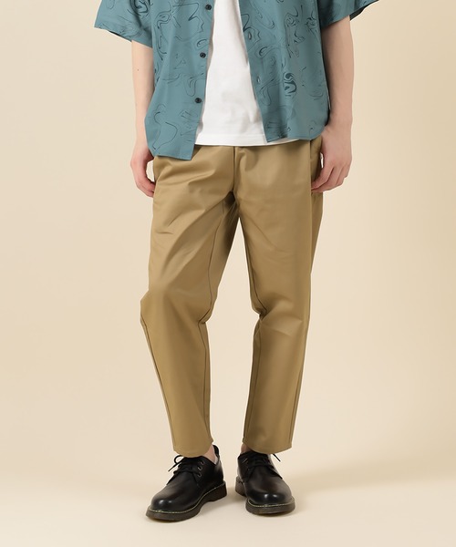 SlashDate（スラッシュデイト）の「バルーンテーパード アンクル シェフパンツ（チノパンツ・メンズ・オリーブ/キナリ/ベージュ/ブラック/サックスブルー・S/L/M/XL）」の15枚目の写真