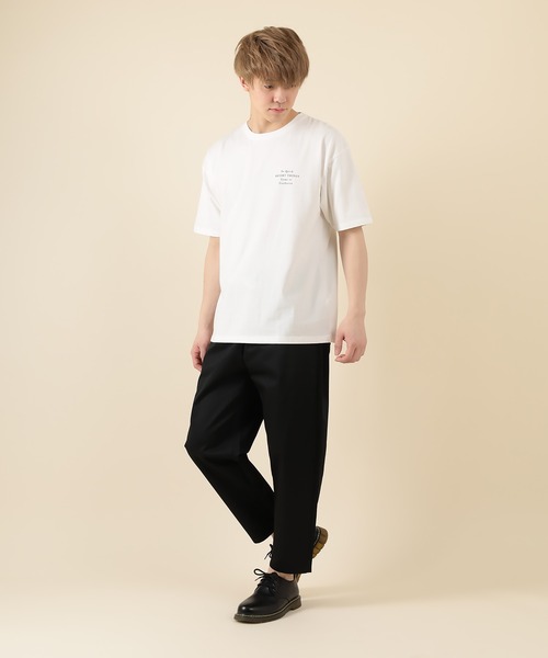 SlashDate（スラッシュデイト）の「バルーンテーパード アンクル シェフパンツ（チノパンツ・メンズ・オリーブ/キナリ/ベージュ/ブラック/サックスブルー・S/L/M/XL）」の14枚目の写真