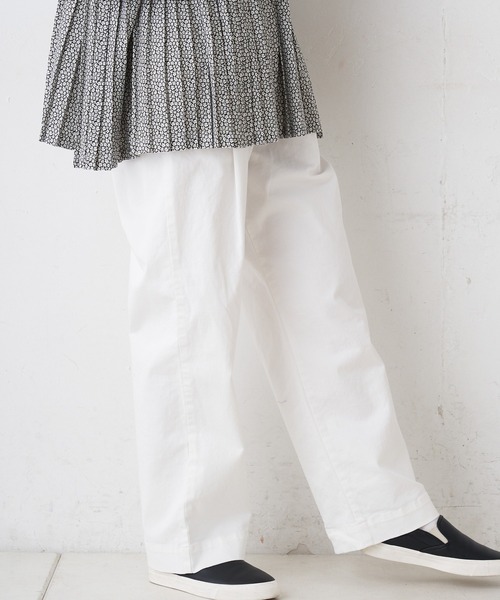 PUAL CE CIN（ピュアルセシン）の「JAPAN MADE／日本製　ストレッチパンツ（その他パンツ・レディース・ブラック/ホワイト/ベージュ/ナチュラル・FREE）」の9枚目の写真