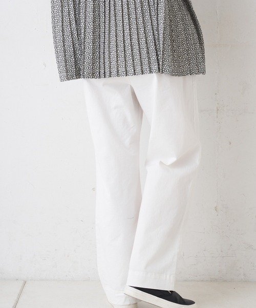 PUAL CE CIN（ピュアルセシン）の「JAPAN MADE／日本製　ストレッチパンツ（その他パンツ・レディース・ブラック/ホワイト/ベージュ/ナチュラル・FREE）」の11枚目の写真