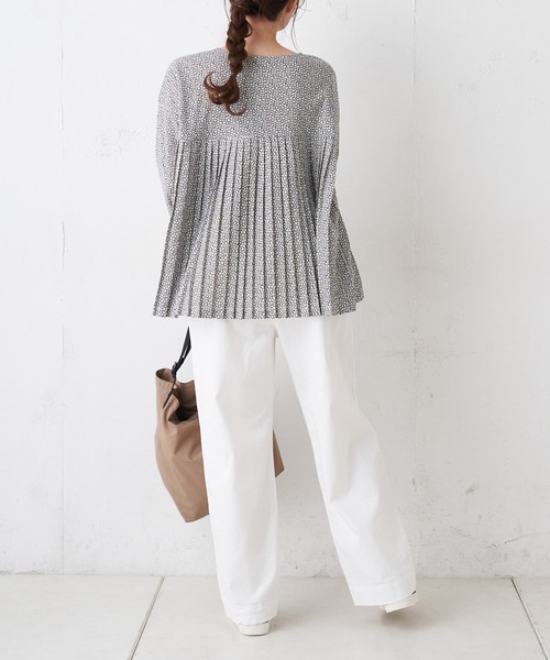 PUAL CE CIN（ピュアルセシン）の「JAPAN MADE／日本製　ストレッチパンツ（その他パンツ・レディース・ブラック/ホワイト/ベージュ/ナチュラル・FREE）」の15枚目の写真