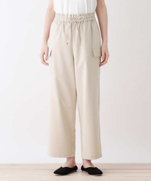 DRESKIP（ドレスキップ）の「◆綿レーヨンカーゴパンツ（その他パンツ・レディース・ブラウン系/ナチュラル/カーキ・03/02）」の4枚目の写真