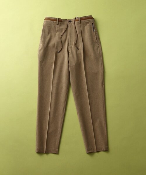 TAKEO KIKUCHI(タケオキクチ)の「◆4WAY リップストップ シャンブレー イージーパンツ(スーツパンツ・メンズ・サンドベージュ/ブラック/ネイビー/チャコールグレー・03/02/04/01)」の9枚目の写真
