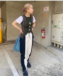 Lyta | バイカラーパンツ(その他パンツ)