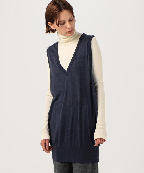 コットンカシミヤシルク トップス Vネックベスト を購入できます Tomorrowland Tomorrowland トゥモローランド のファッション Tomorrowland トゥモローランド のニット セーター コットンカシミヤシルク Vネックベスト ニット セーター 在庫