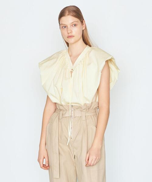 AEWEN MATOPH(イウエン マトフ)の「<AEWEN MATOPH(イウエン マトフ)>ボリュームショルダー ブラウス†(シャツ/ブラウス・レディース・ホワイト/ブラック/イエロー/ライラック・FREE)」の16枚目の写真