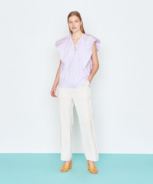 AEWEN MATOPH(イウエン マトフ)の「<AEWEN MATOPH(イウエン マトフ)>ボリュームショルダー ブラウス†(シャツ/ブラウス・レディース・ホワイト/ブラック/イエロー/ライラック・FREE)」の7枚目の写真