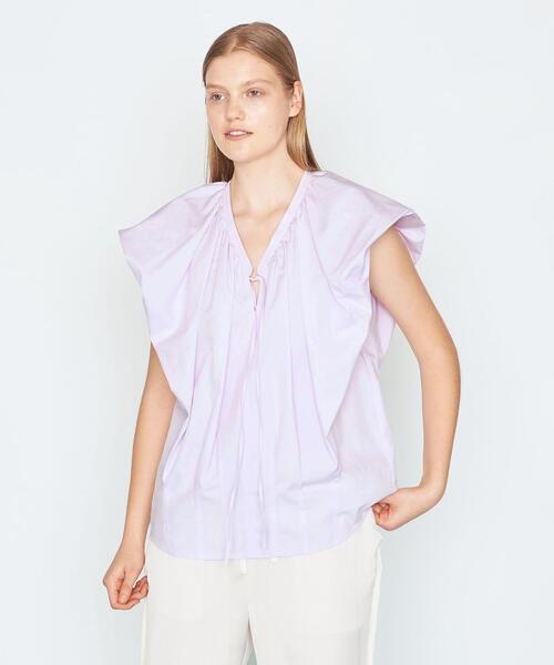 AEWEN MATOPH(イウエン マトフ)の「<AEWEN MATOPH(イウエン マトフ)>ボリュームショルダー ブラウス†(シャツ/ブラウス・レディース・ホワイト/ブラック/イエロー/ライラック・FREE)」の11枚目の写真