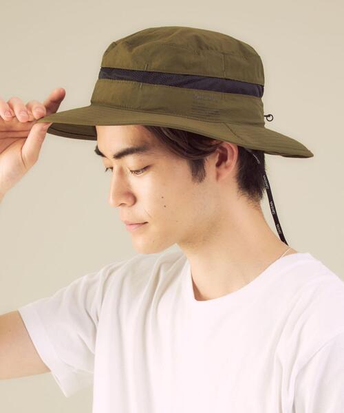 DAIWA（ダイワ）の「別注 [ ダイワ ] DAIWA × GLR サンシェード ハット（キャップ・メンズ・ダークグリーン/ブラック・FREE）」の4枚目の写真