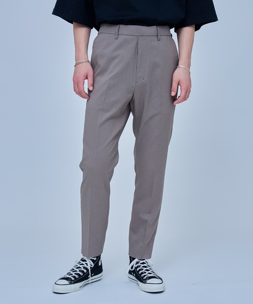 UNITED TOKYO(ユナイテッドトウキョウ)の「Summer dry アンクルスラックス(スラックス・メンズ・ネイビー/グレー/グレイッシュベージュ/ブラック/グレー系その他2/アイボリー/ダークネイビー・1/2/3)」の6枚目の写真