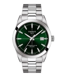 TISSOT（ティソ）の「[ティソ] TISSOT ジェントルマン オートマティック グリーン文字盤 ブレスレット（アナログ腕時計）」