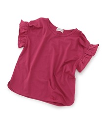 ROPE' PICNIC（ロペピクニック）の「【KIDS】布帛フリルディテールカットトップス（Tシャツ/カットソー・キッズ）」